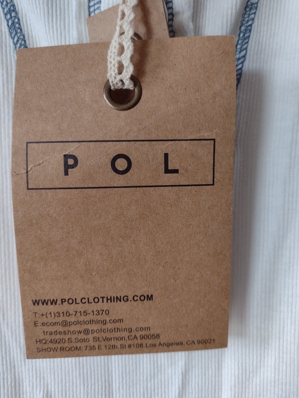 POL Henley S/S Shirt Size Small - Picture 7 of 10